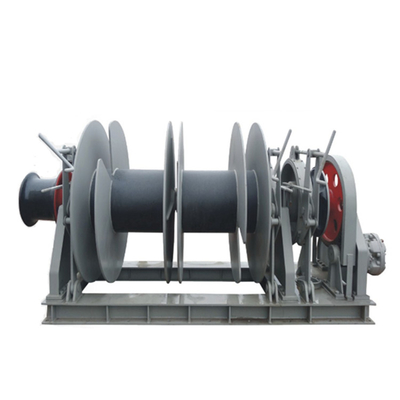 Load 100KN Power 45KW Chain Diameter 12mm Marine Drum Winch