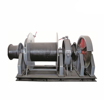 270KW Drum Cpacity 100x250m Marine Electric Winch For 10 Ton Tanker