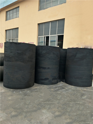 Outer Dia 1800mm 2000mm Cylindrical Rubber Fender For Jetty Port Dock