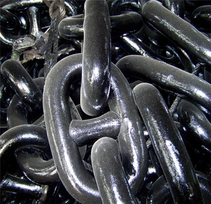 Black Paint Surface Anchor Chain 30mm 40mm Marine Boat Accessory