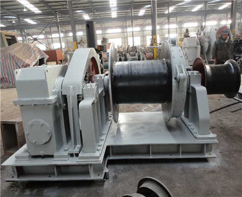Drum Rated Load 150KN Drum Capacity 200m Hydraulic Towing Winch