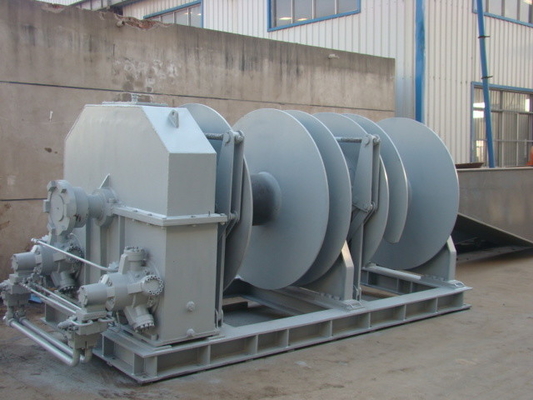 Marine Shipyard 50t Hydraulic Mooring Winch 650KN