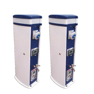 IP67 Marine Pontoon Dock Water And Power Pedestal Anti Impact