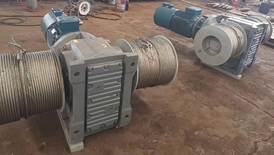 Horizontal Mooring Capstan Marine Electric Winch 35KN 20KN