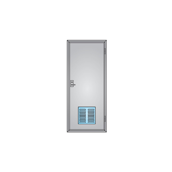OEM Class D Aluminium Type C Hollow Boat Cabin Door