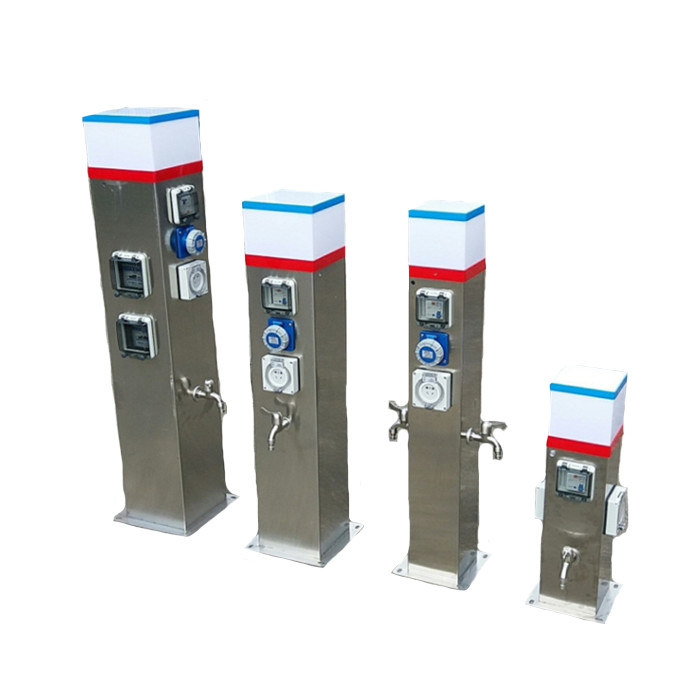 304 Stainless Steel Marine Power Pedestal Anti Impact